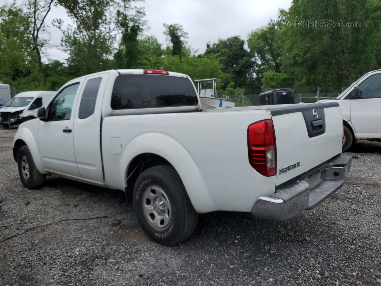 2021 Nissan Frontier S White vin: 1N6BD0CT5GN752628