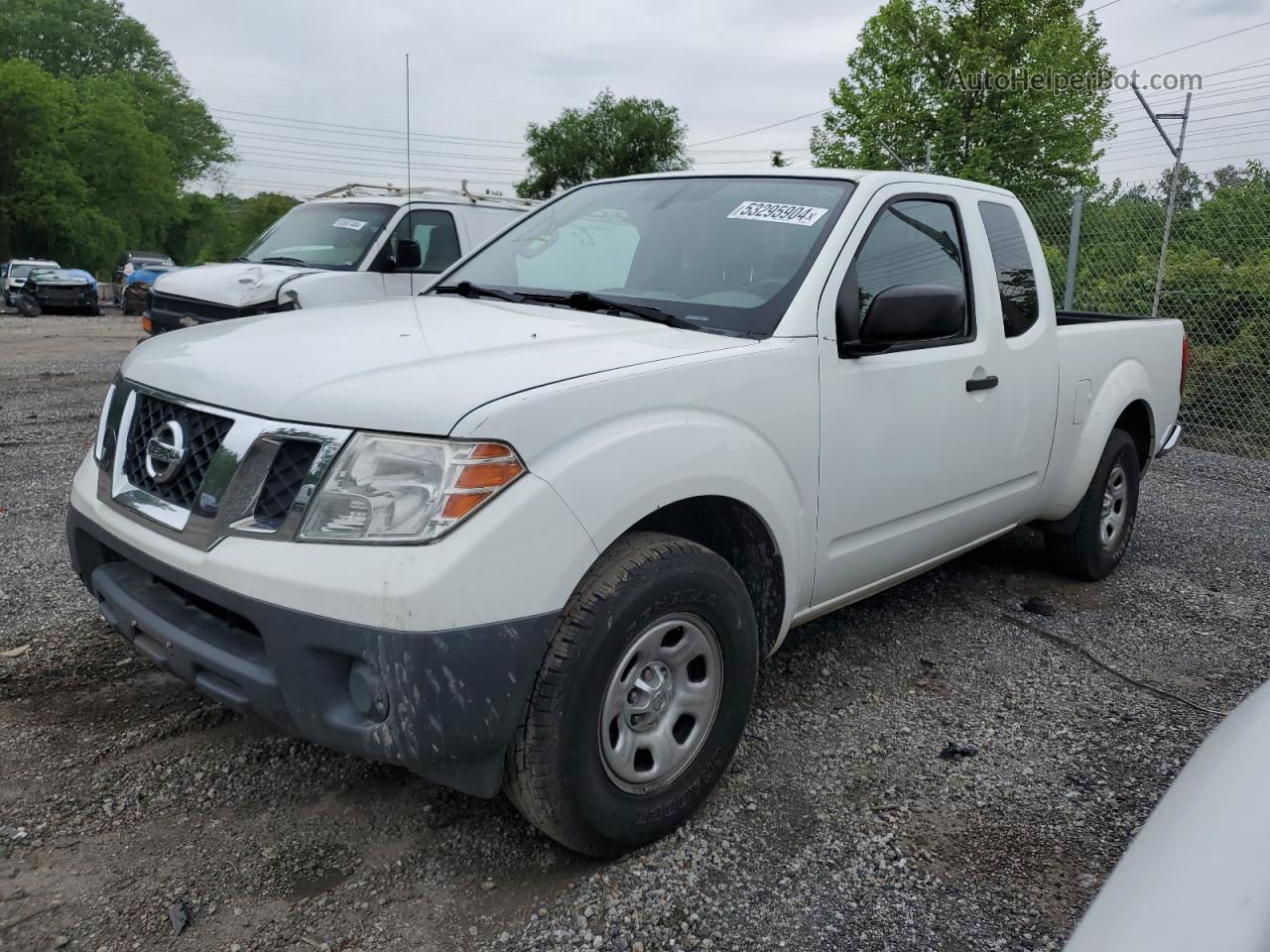 2021 Nissan Frontier S White vin: 1N6BD0CT5GN752628