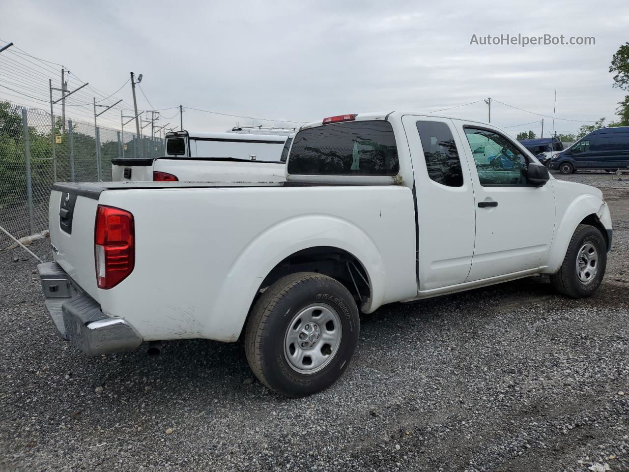 2021 Nissan Frontier S White vin: 1N6BD0CT5GN752628