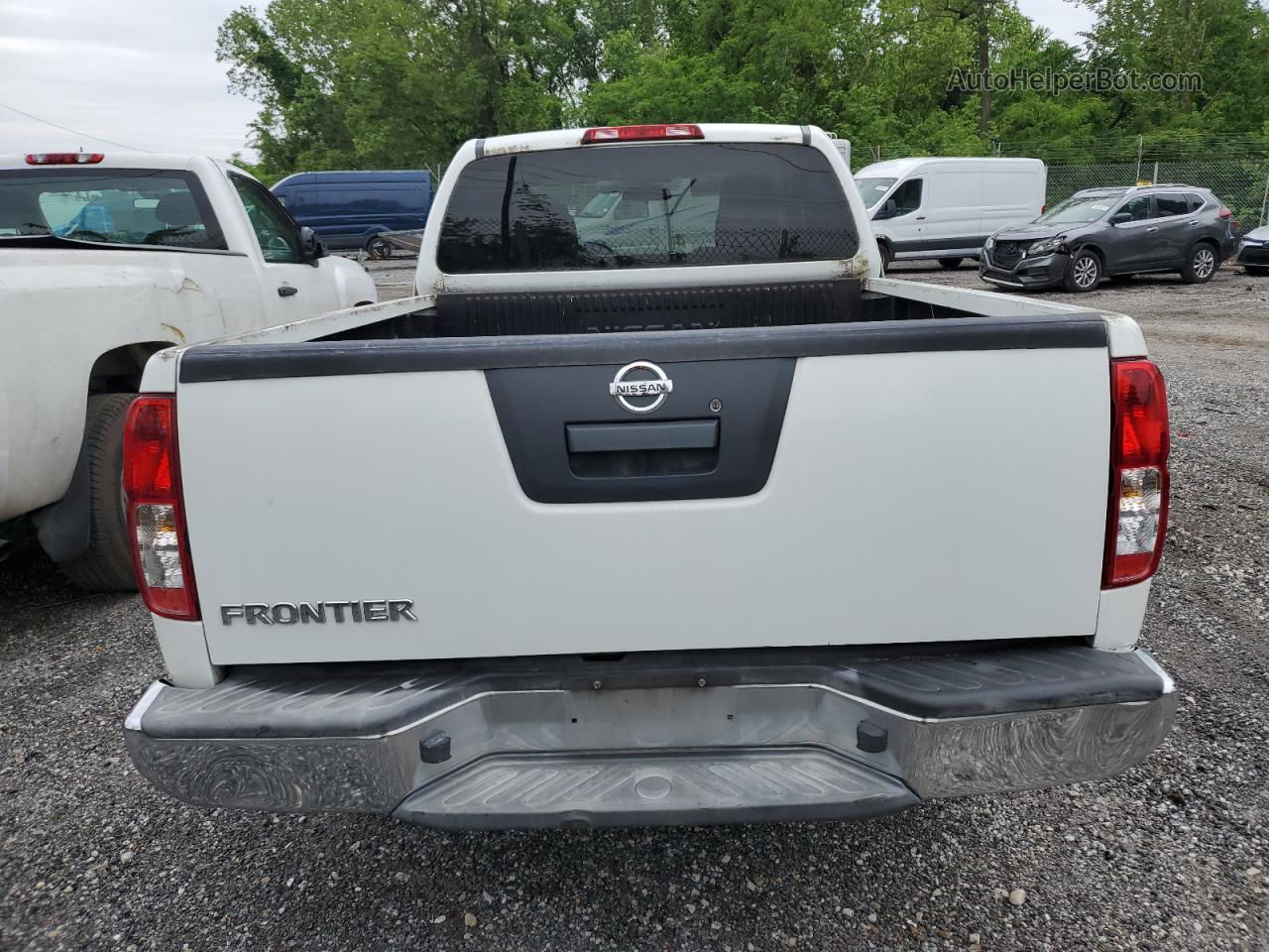 2021 Nissan Frontier S White vin: 1N6BD0CT5GN752628