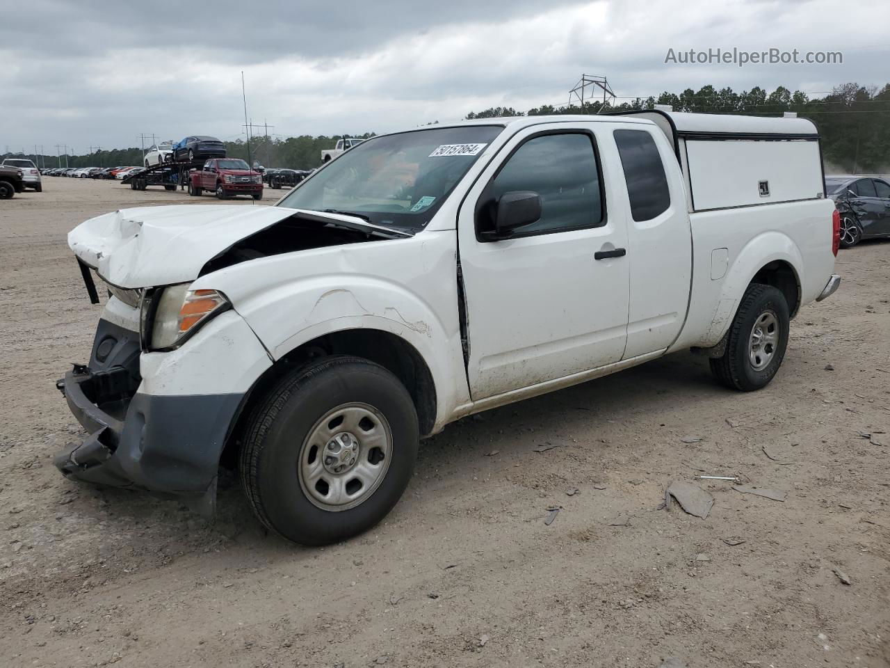 2016 Nissan Frontier S White vin: 1N6BD0CT6GN713434