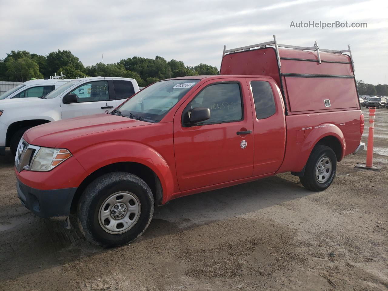 2016 Nissan Frontier S Red vin: 1N6BD0CT6GN737152