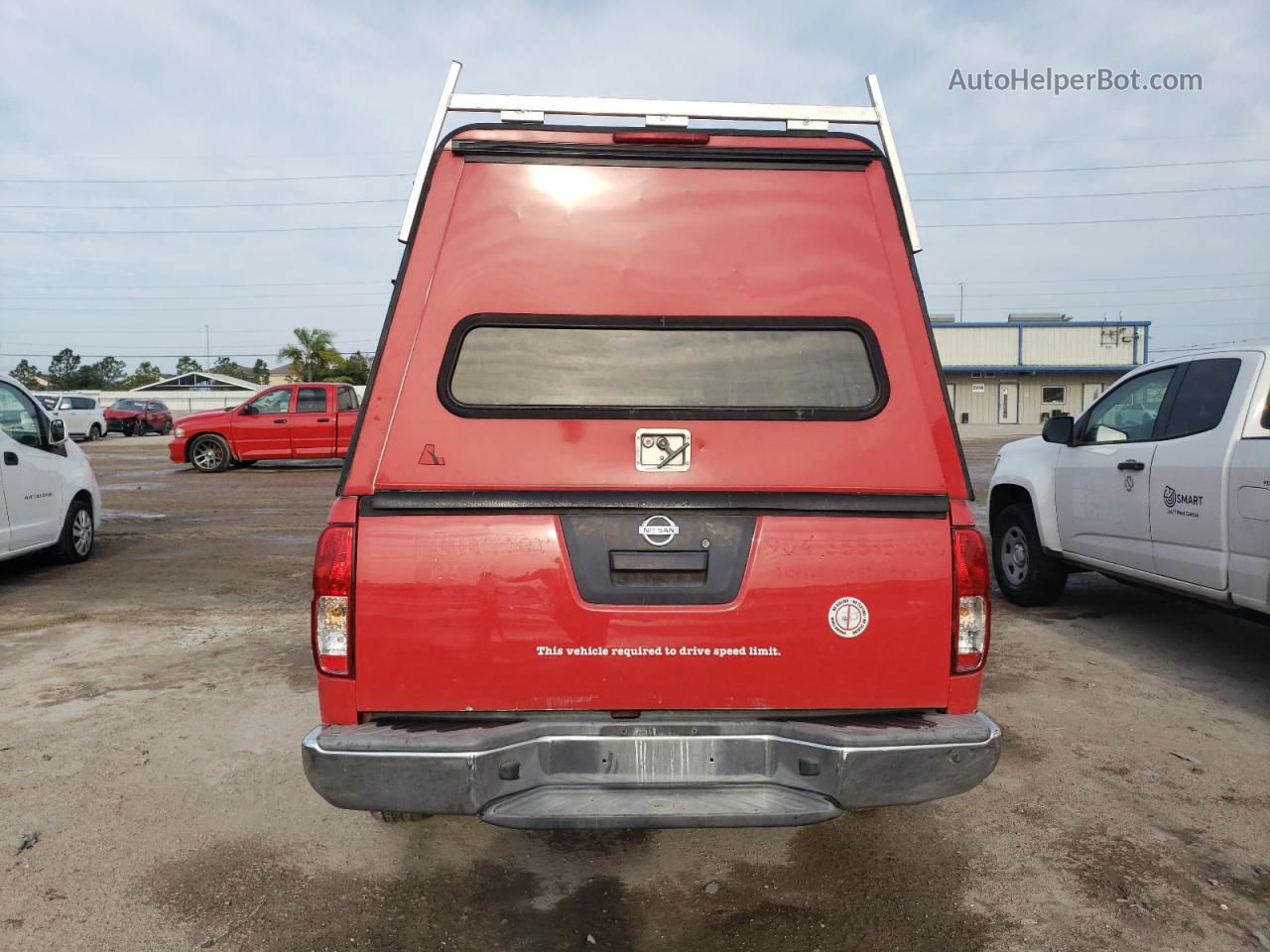 2016 Nissan Frontier S Red vin: 1N6BD0CT6GN737152