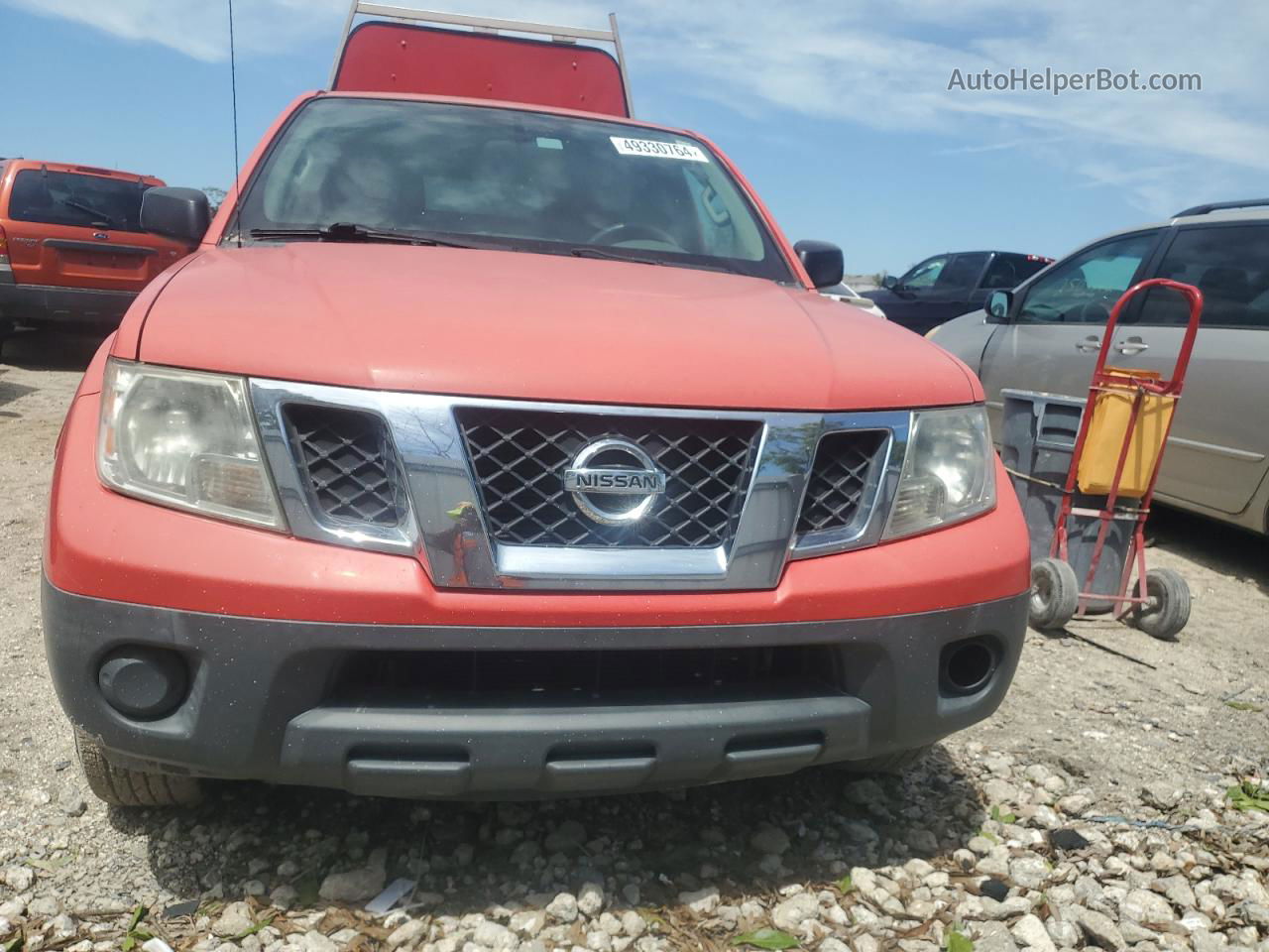 2016 Nissan Frontier S Red vin: 1N6BD0CT6GN737152