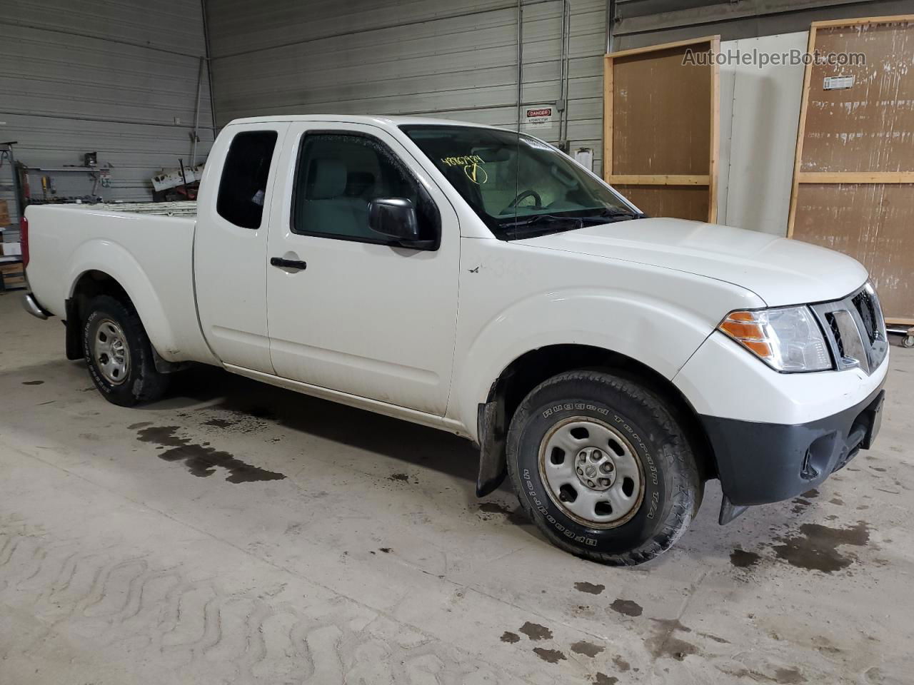 2016 Nissan Frontier S Белый vin: 1N6BD0CT7GN759919