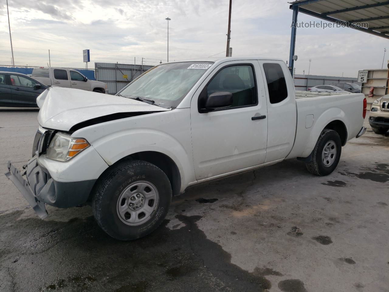 2016 Nissan Frontier S Белый vin: 1N6BD0CT7GN795318