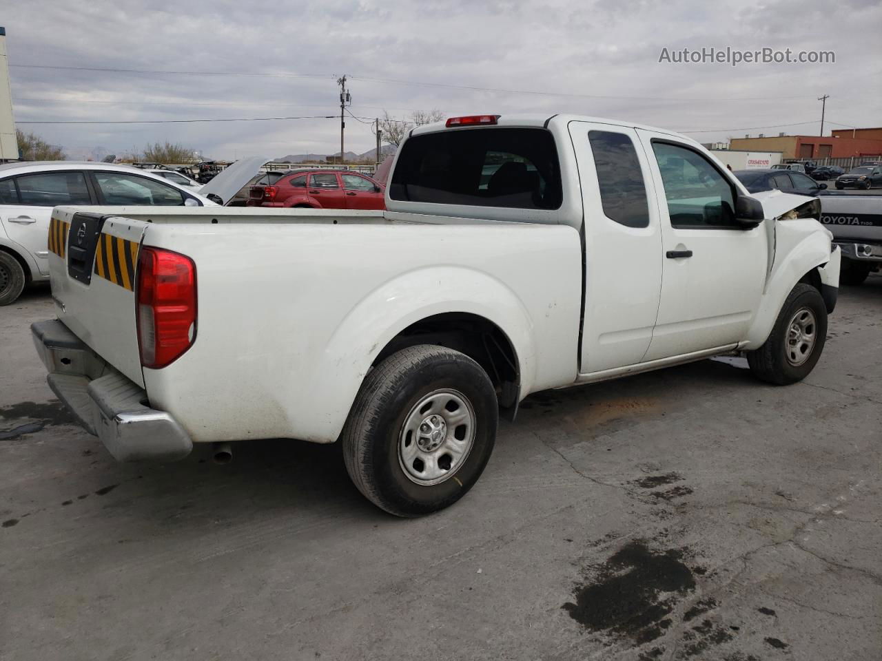 2016 Nissan Frontier S White vin: 1N6BD0CT7GN795318