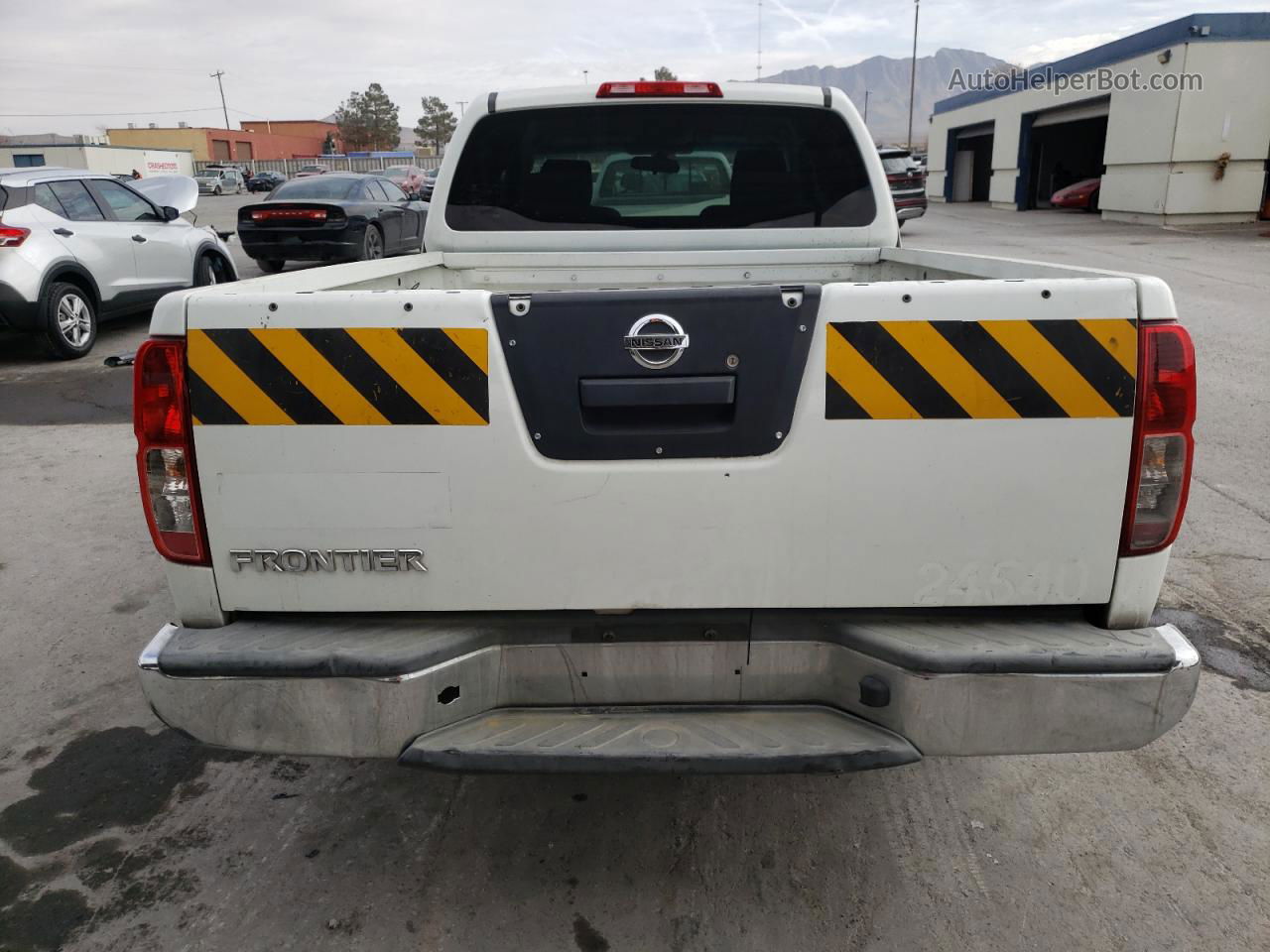 2016 Nissan Frontier S White vin: 1N6BD0CT7GN795318