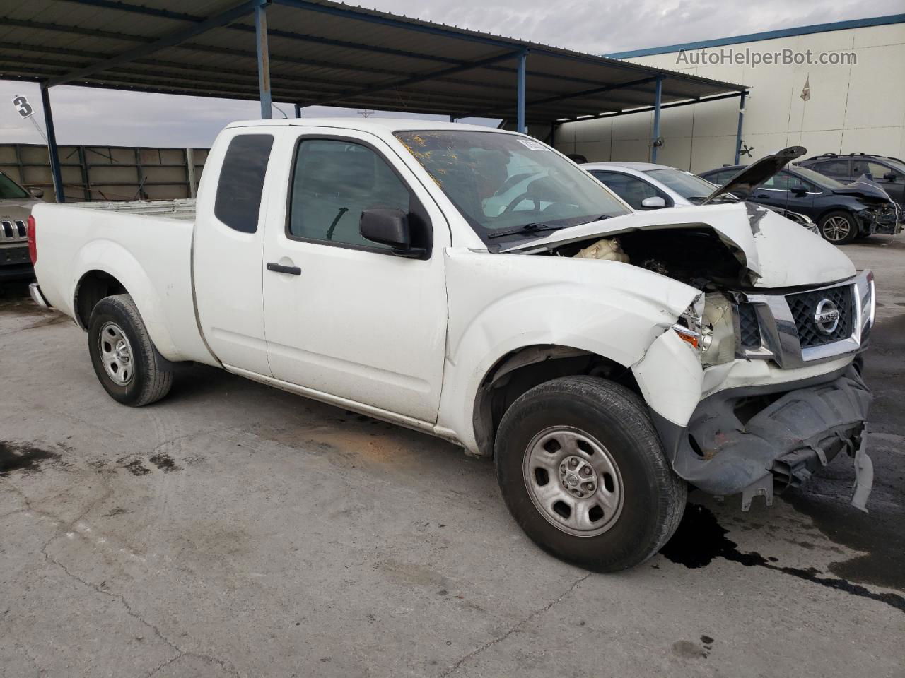 2016 Nissan Frontier S White vin: 1N6BD0CT7GN795318