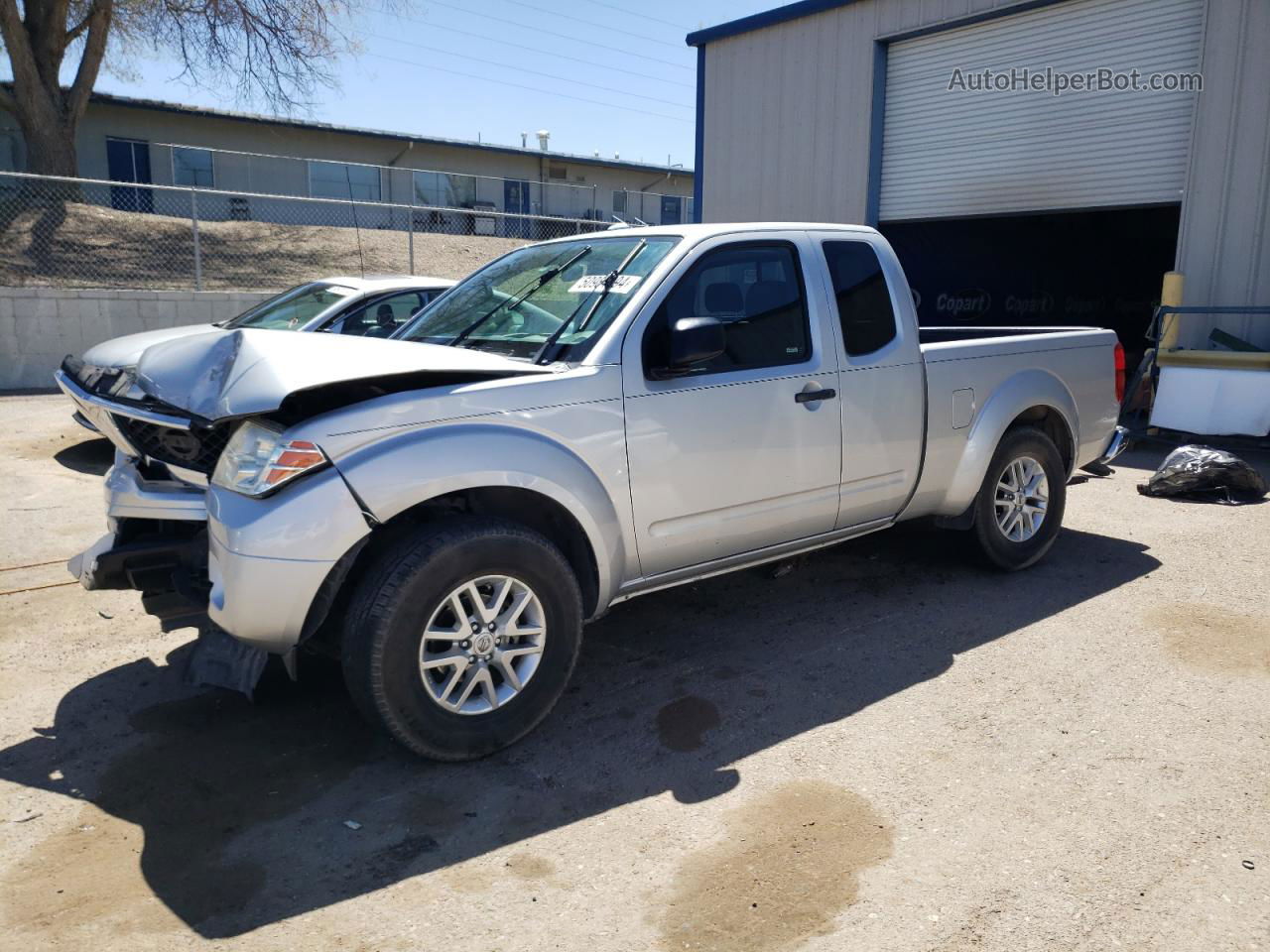 2016 Nissan Frontier S Silver vin: 1N6BD0CT8GN744541