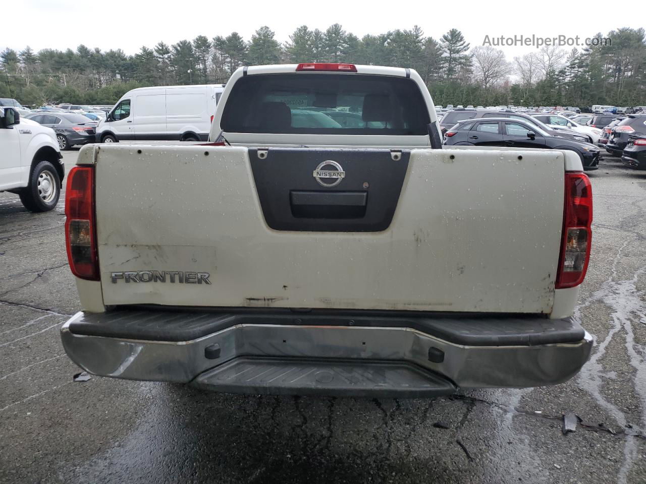 2016 Nissan Frontier S White vin: 1N6BD0CT8GN782092