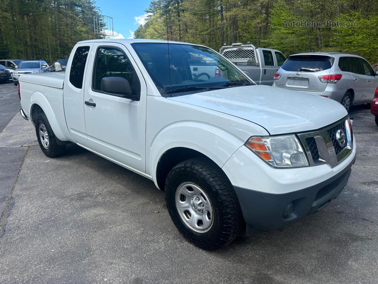 2016 Nissan Frontier S Белый vin: 1N6BD0CT9GN732883