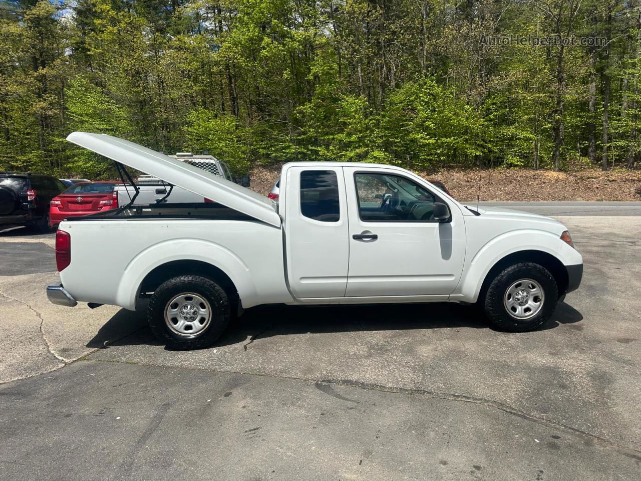 2016 Nissan Frontier S White vin: 1N6BD0CT9GN732883