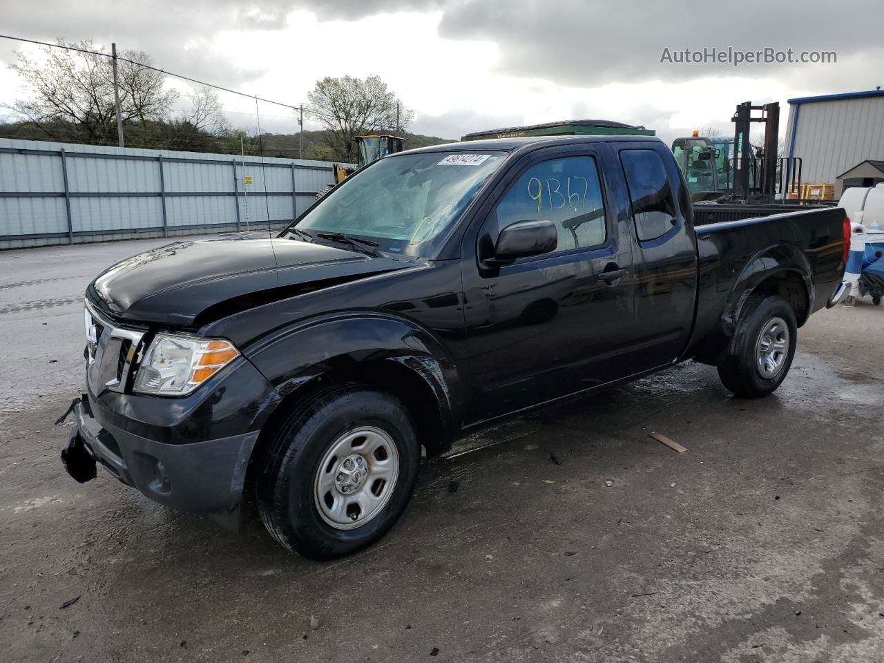 2016 Nissan Frontier S Черный vin: 1N6BD0CTXGN725828