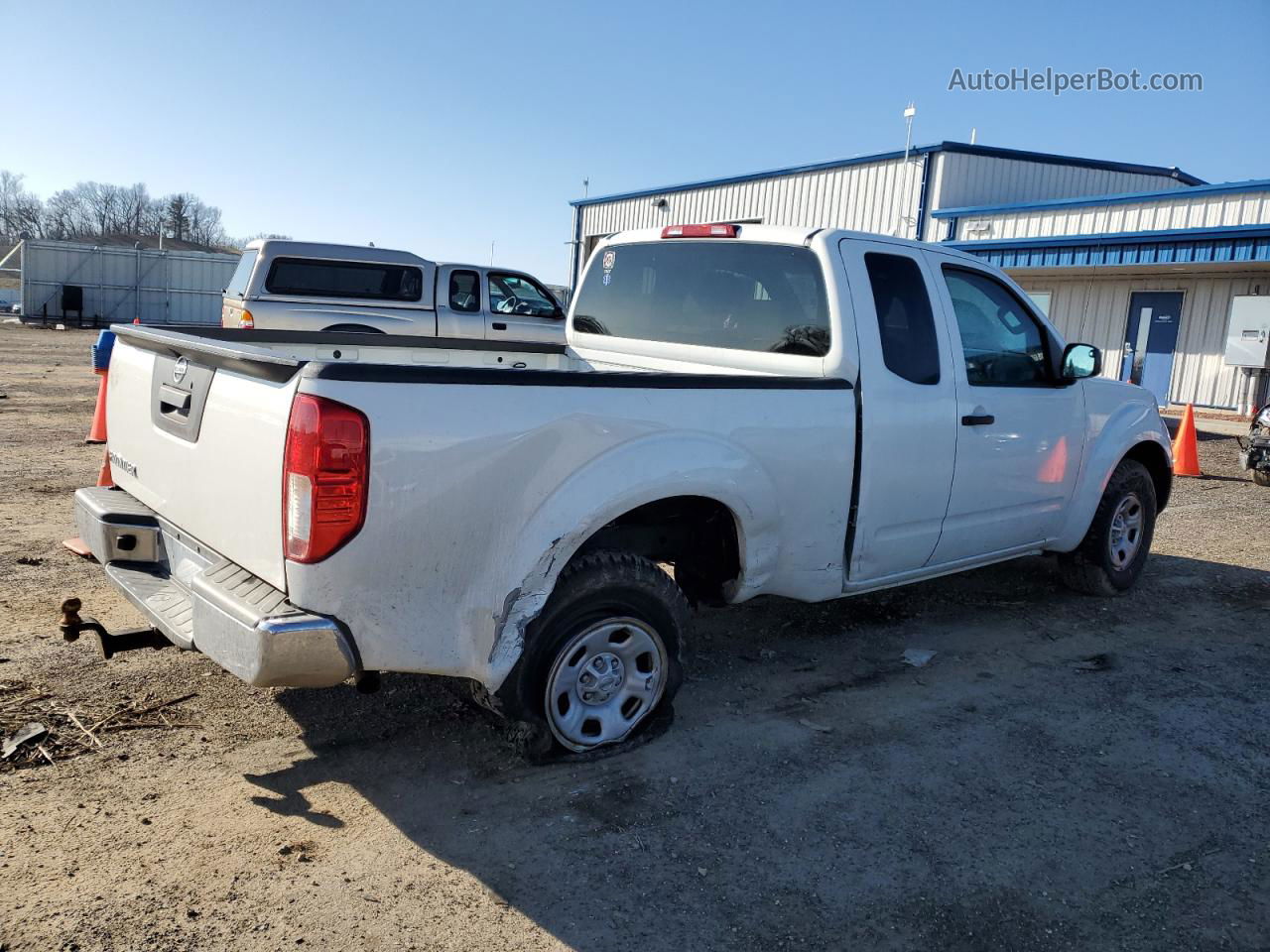 2016 Nissan Frontier S White vin: 1N6BD0CTXGN739356