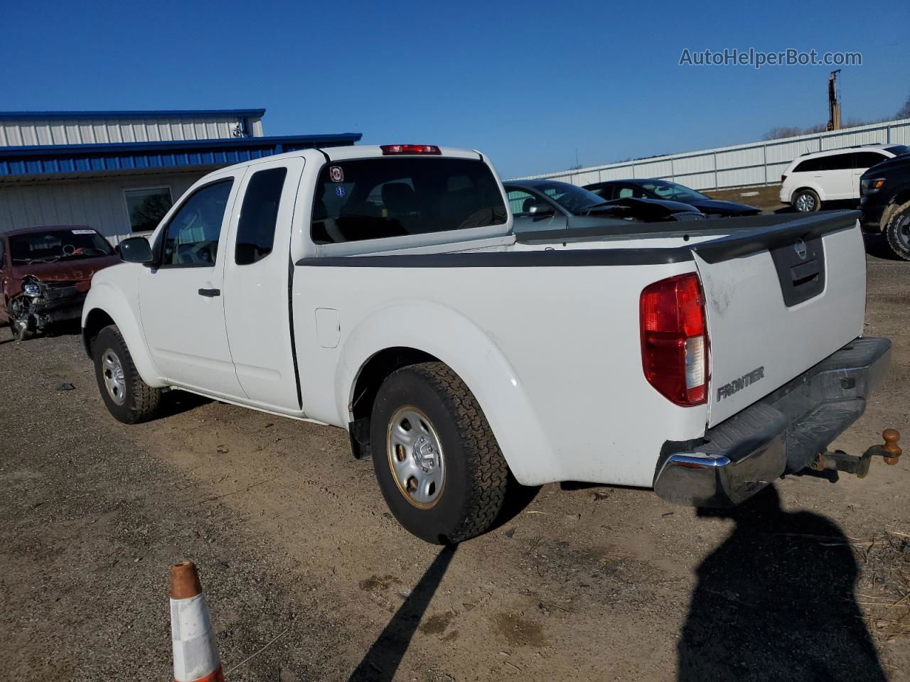 2016 Nissan Frontier S White vin: 1N6BD0CTXGN739356