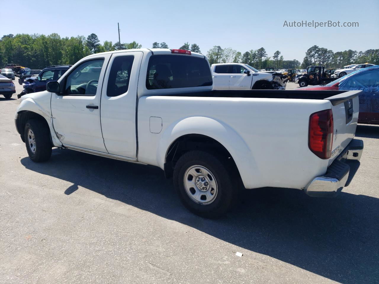 2016 Nissan Frontier S White vin: 1N6BD0CTXGN750664