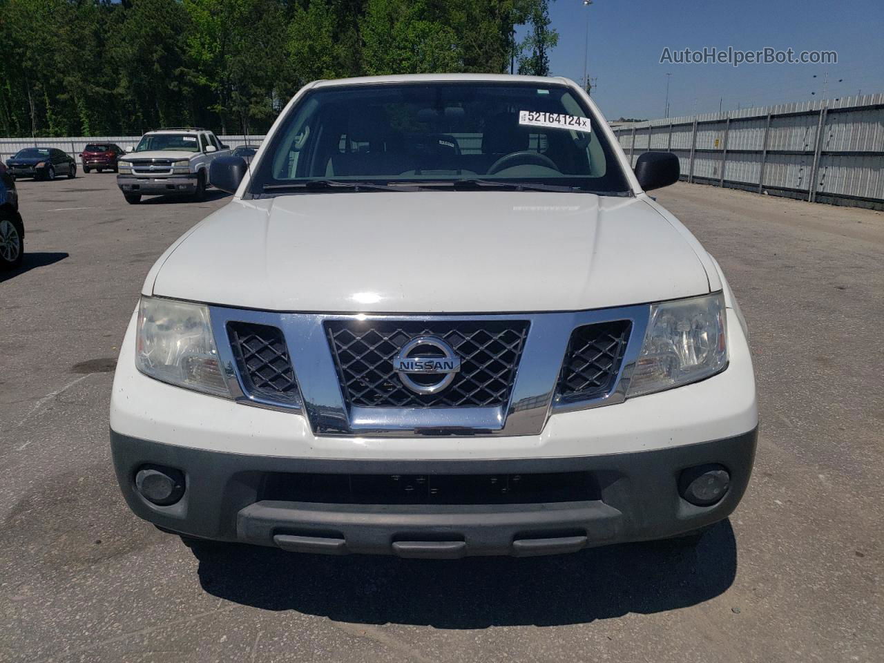 2016 Nissan Frontier S White vin: 1N6BD0CTXGN750664