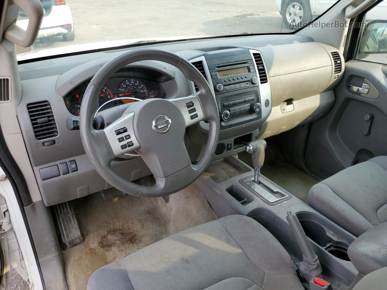 2016 Nissan Frontier S White vin: 1N6BD0CTXGN772258