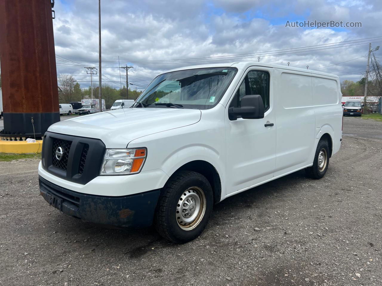 2013 Nissan Nv 1500 White vin: 1N6BF0KL4DN106004