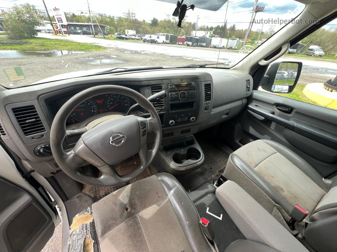 2013 Nissan Nv 1500 White vin: 1N6BF0KL4DN106004