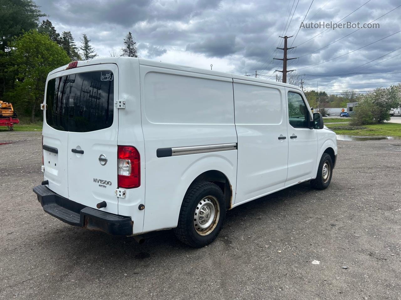 2013 Nissan Nv 1500 Белый vin: 1N6BF0KL4DN106004