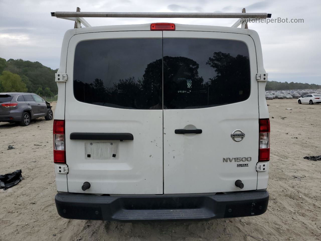 2019 Nissan Nv 1500 S White vin: 1N6BF0KM0KN809511