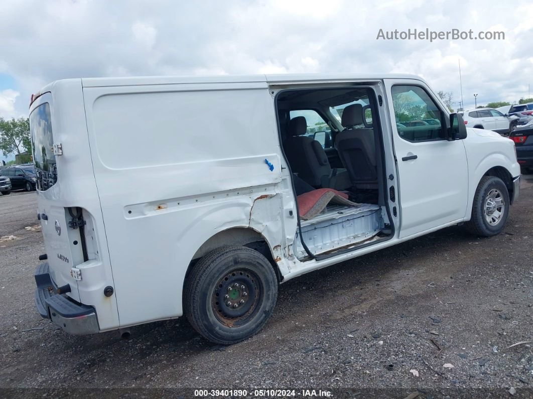 2013 Nissan Nv Cargo Nv1500 Sv V6 White vin: 1N6BF0KM1DN106356