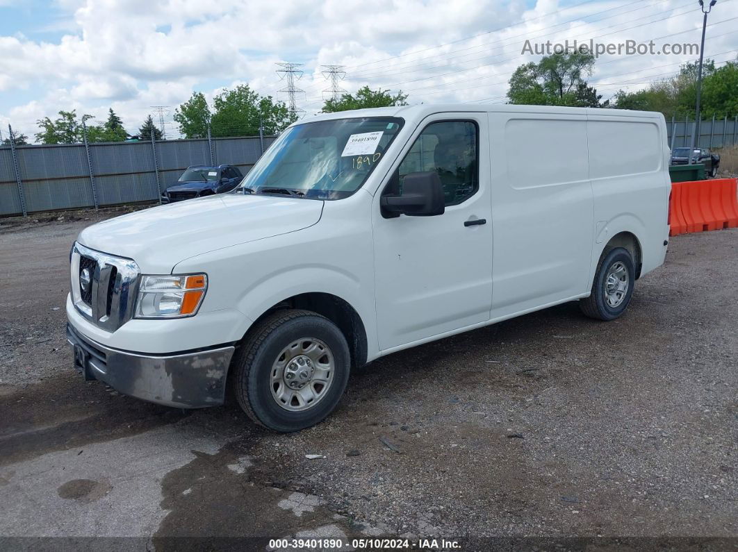 2013 Nissan Nv Cargo Nv1500 Sv V6 White vin: 1N6BF0KM1DN106356