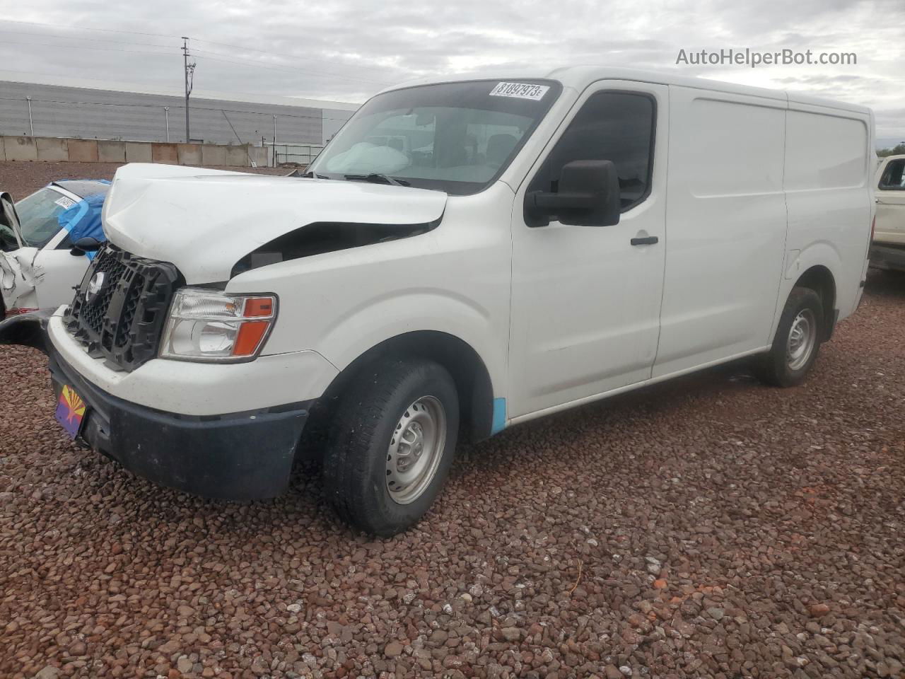 2013 Nissan Nv 1500 White vin: 1N6BF0KM6DN107115