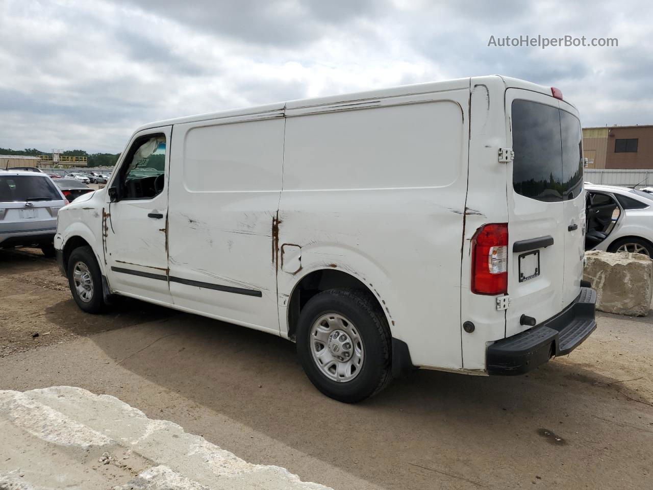 2019 Nissan Nv 1500 S Белый vin: 1N6BF0KM6KN800649