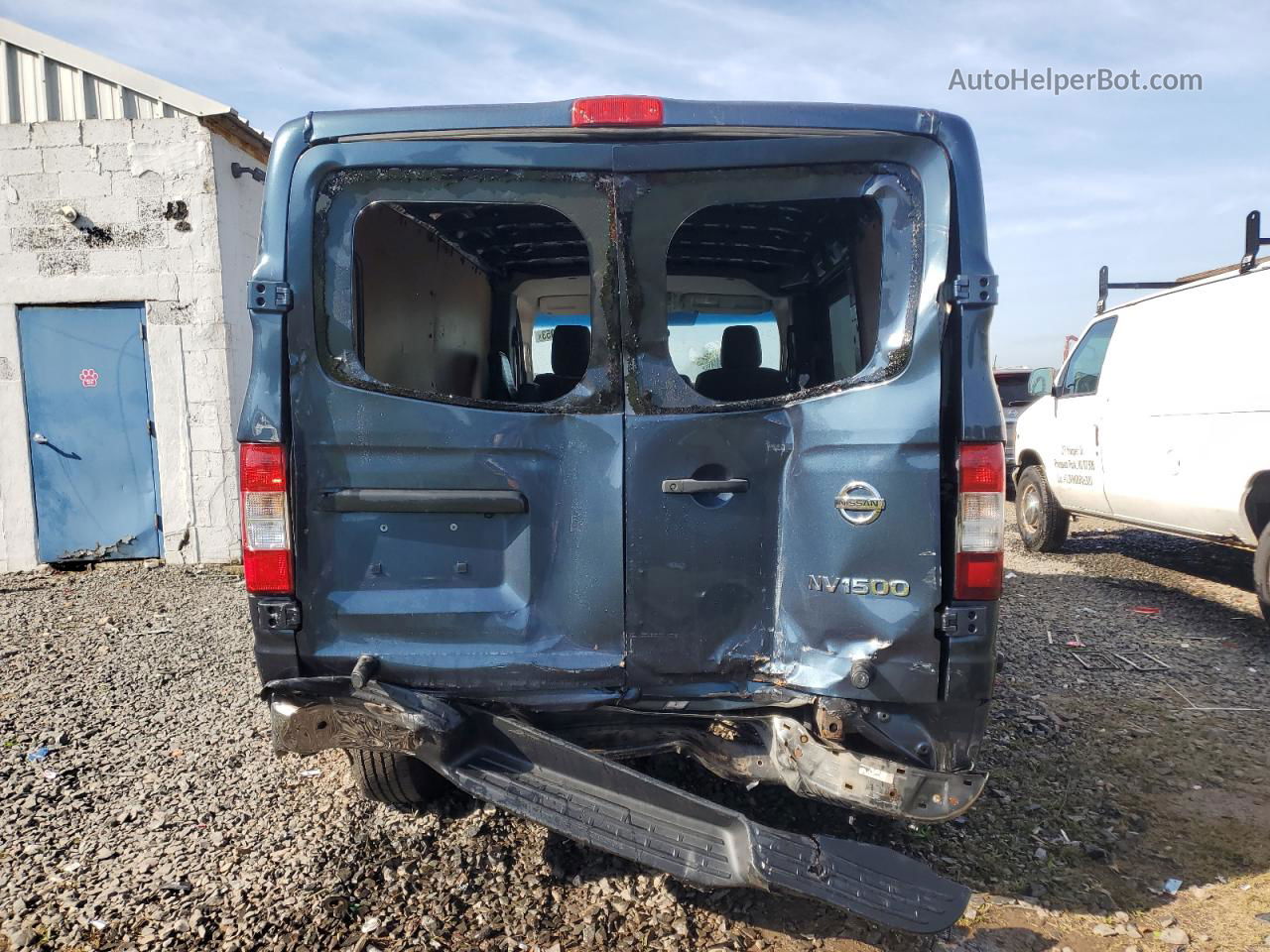 2013 Nissan Nv 1500 Blue vin: 1N6BF0KM9DN101566