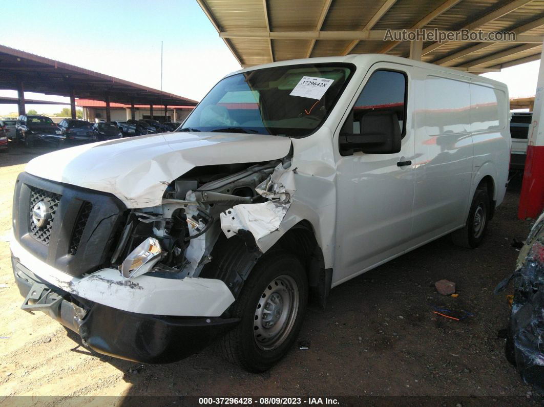 2019 Nissan Nv Cargo S White vin: 1N6BF0KM9KN807580