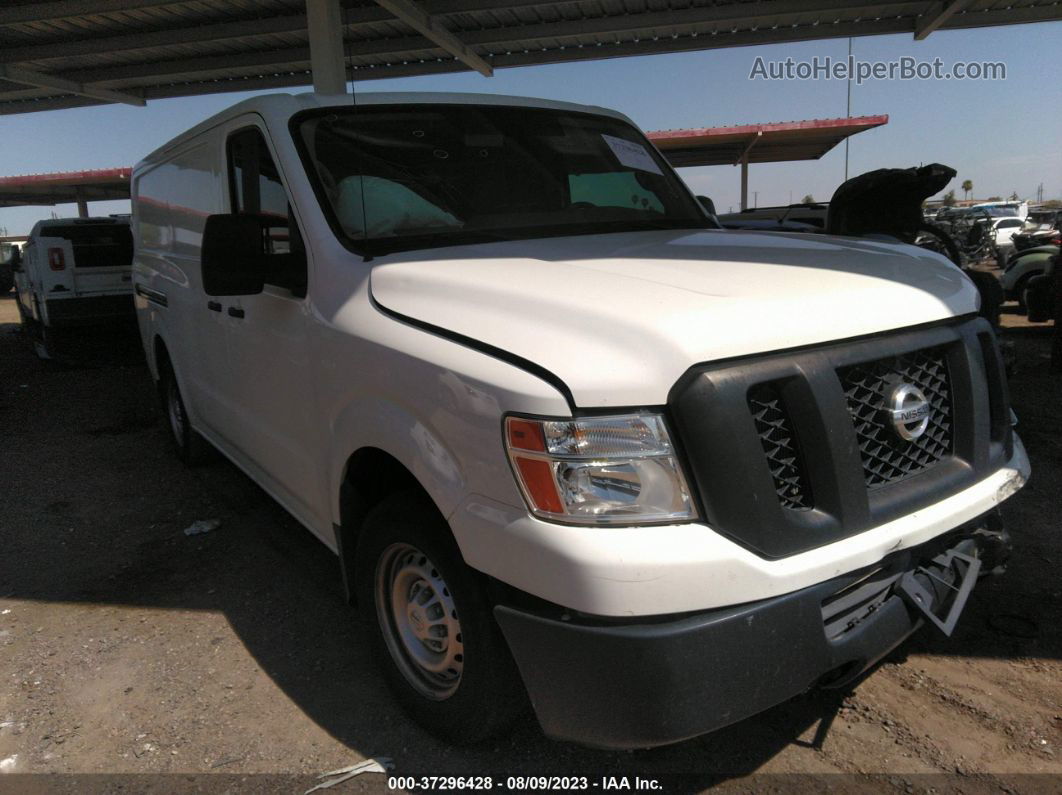 2019 Nissan Nv Cargo S White vin: 1N6BF0KM9KN807580