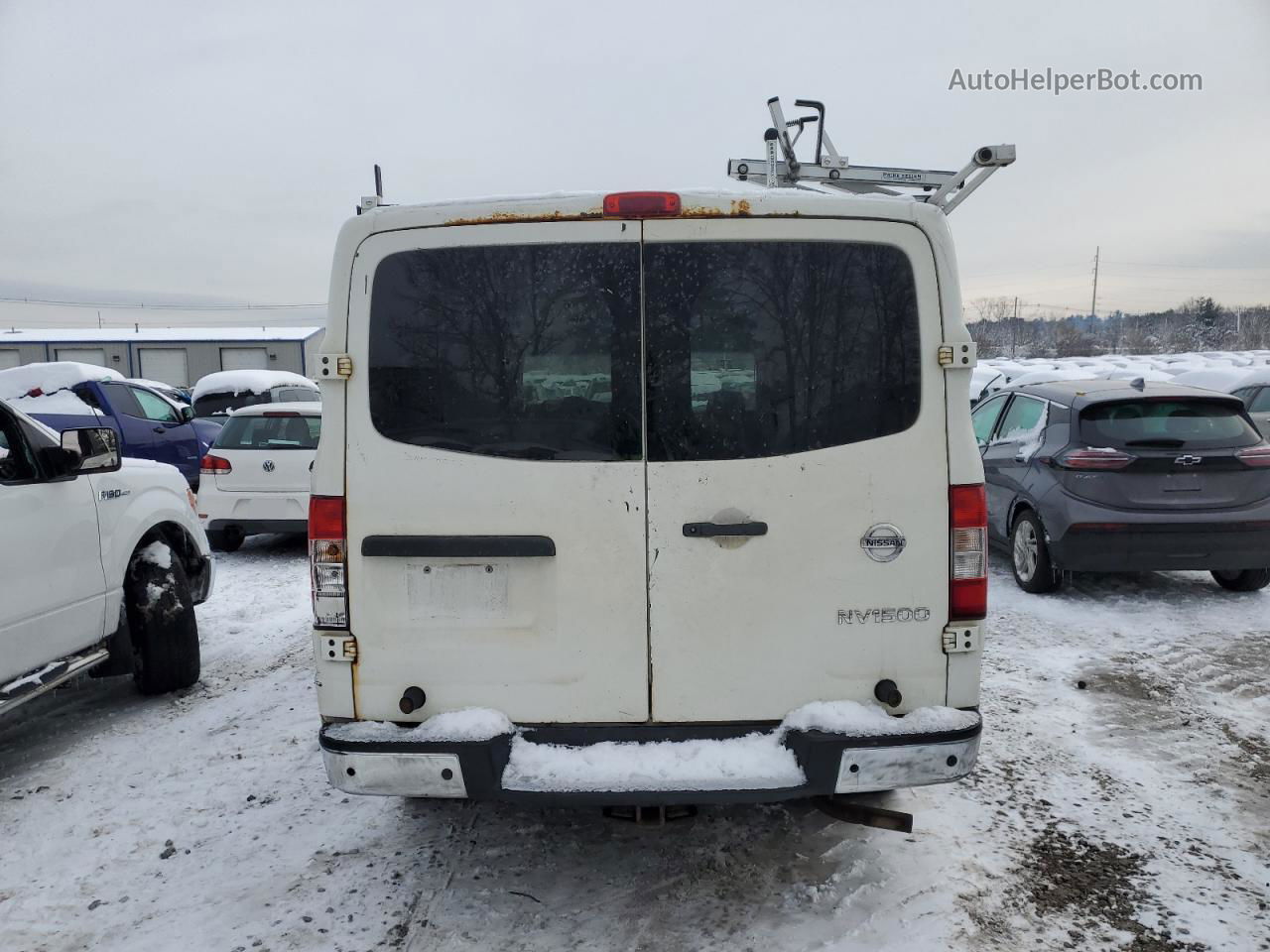 2013 Nissan Nv 1500 White vin: 1N6BF0KMXDN106503