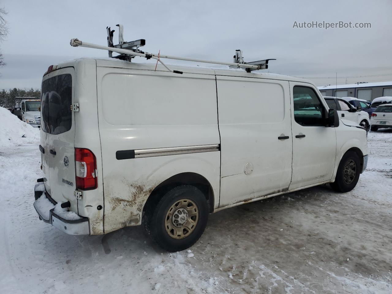 2013 Nissan Nv 1500 White vin: 1N6BF0KMXDN106503