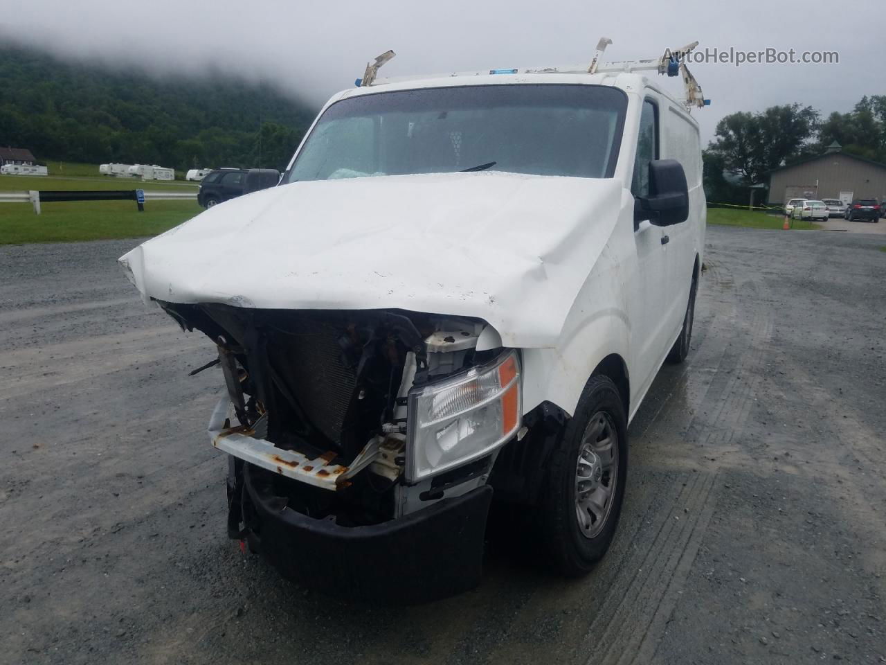 2013 Nissan Nv 1500 White vin: 1N6BF0KX3DN104344