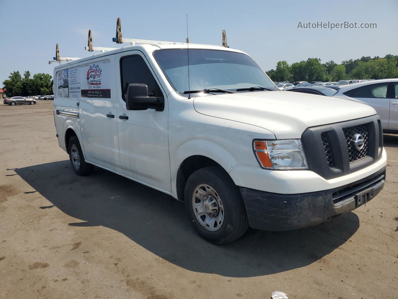 2013 Nissan Nv 1500 White vin: 1N6BF0KX4DN109987