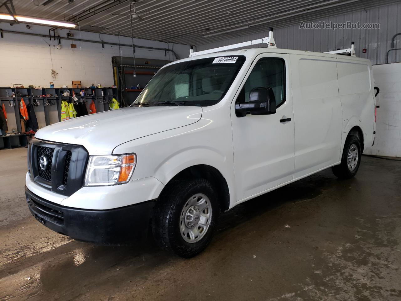 2013 Nissan Nv 1500 White vin: 1N6BF0KX7DN110969