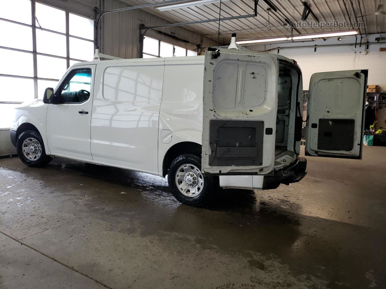 2013 Nissan Nv 1500 White vin: 1N6BF0KX7DN110969