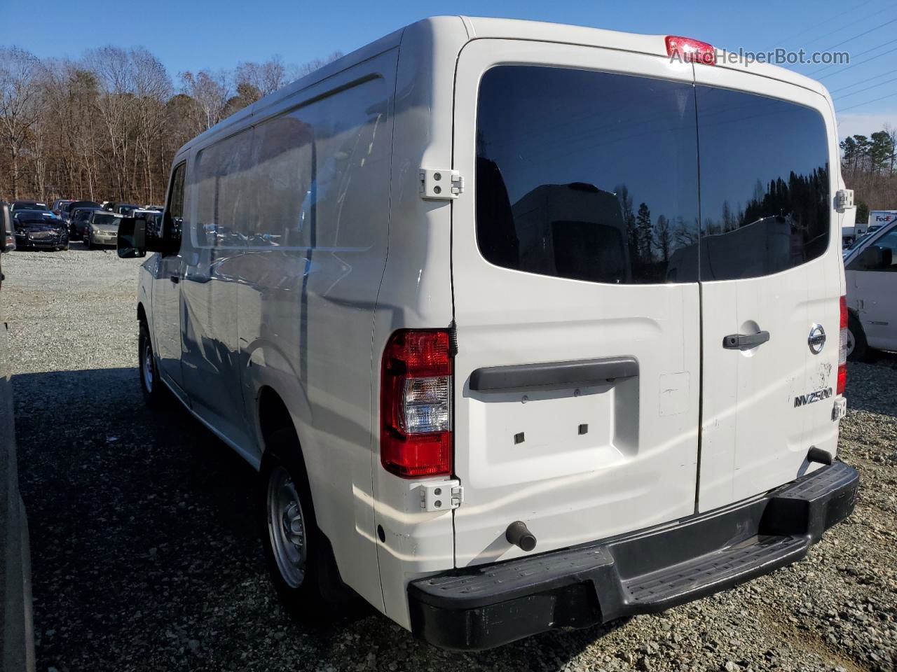 2019 Nissan Nv 2500 S White vin: 1N6BF0KY1KN805986