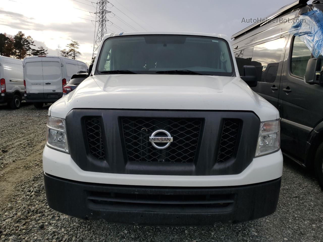 2019 Nissan Nv 2500 S White vin: 1N6BF0KY1KN805986