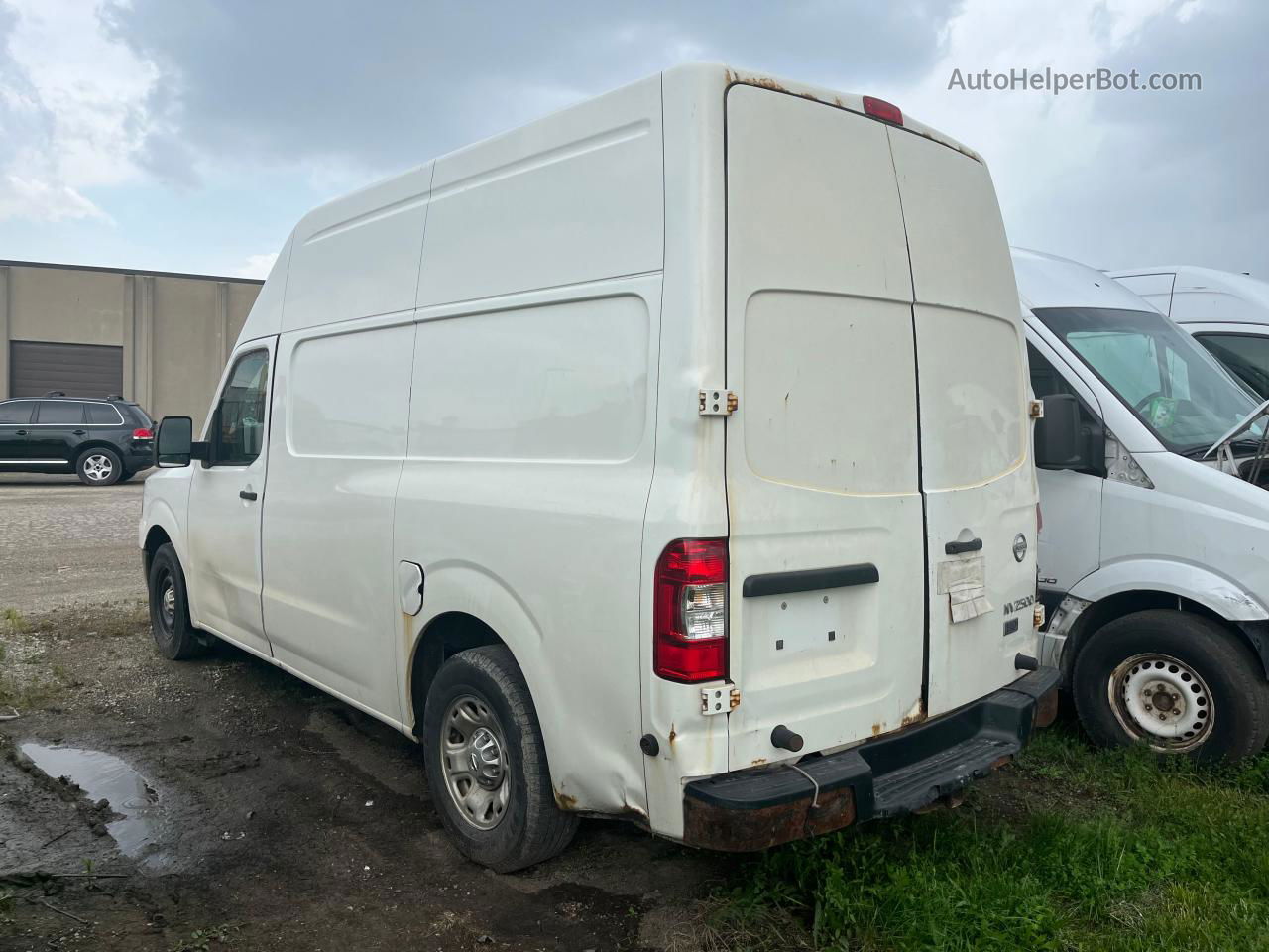 2013 Nissan Nv 2500 White vin: 1N6BF0LX3DN104021