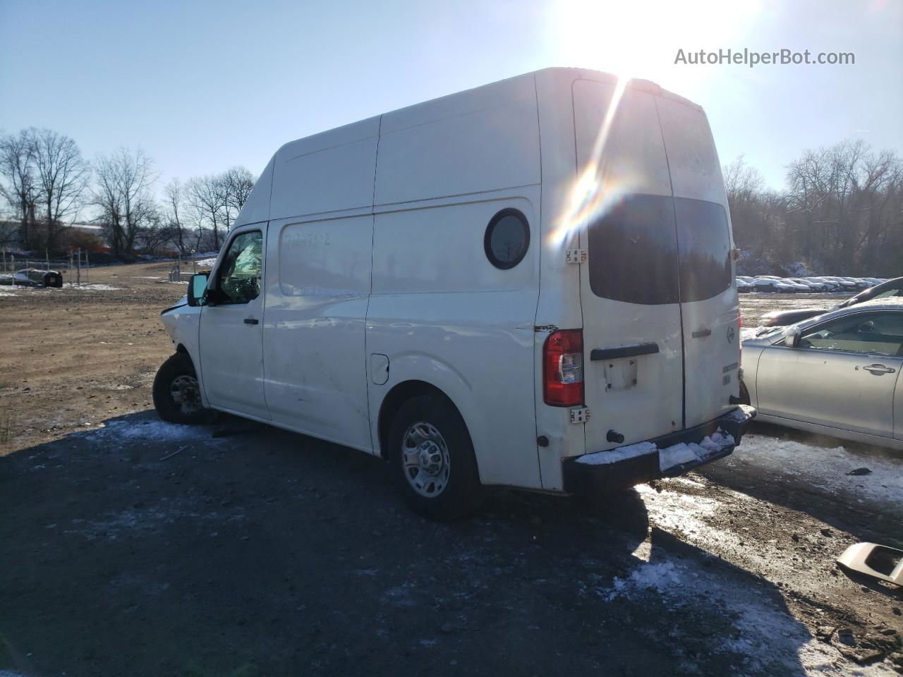 2013 Nissan Nv 2500 White vin: 1N6BF0LX6DN111027