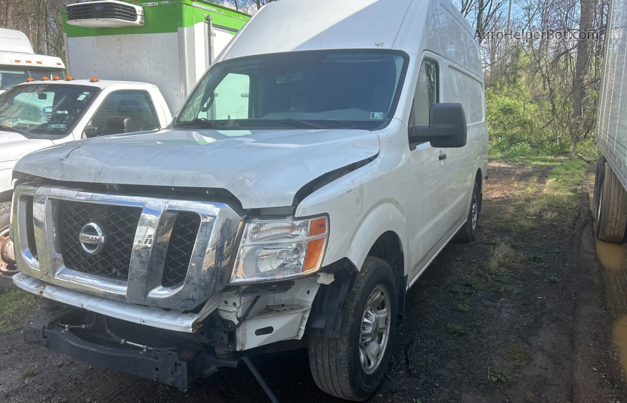 2013 Nissan Nv 2500 White vin: 1N6BF0LX9DN103391