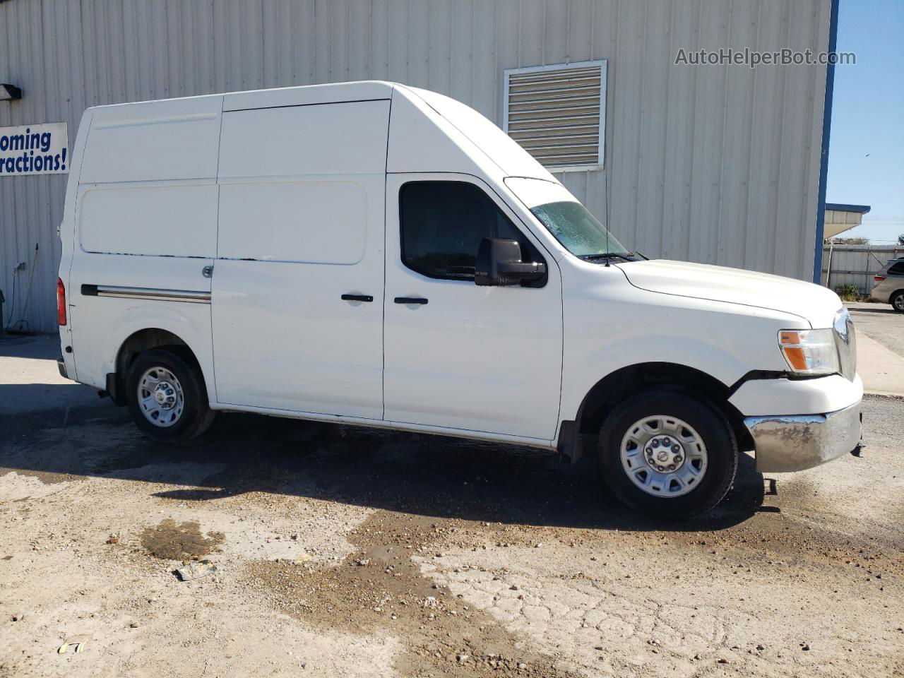 2013 Nissan Nv 2500 White vin: 1N6BF0LY1DN113194