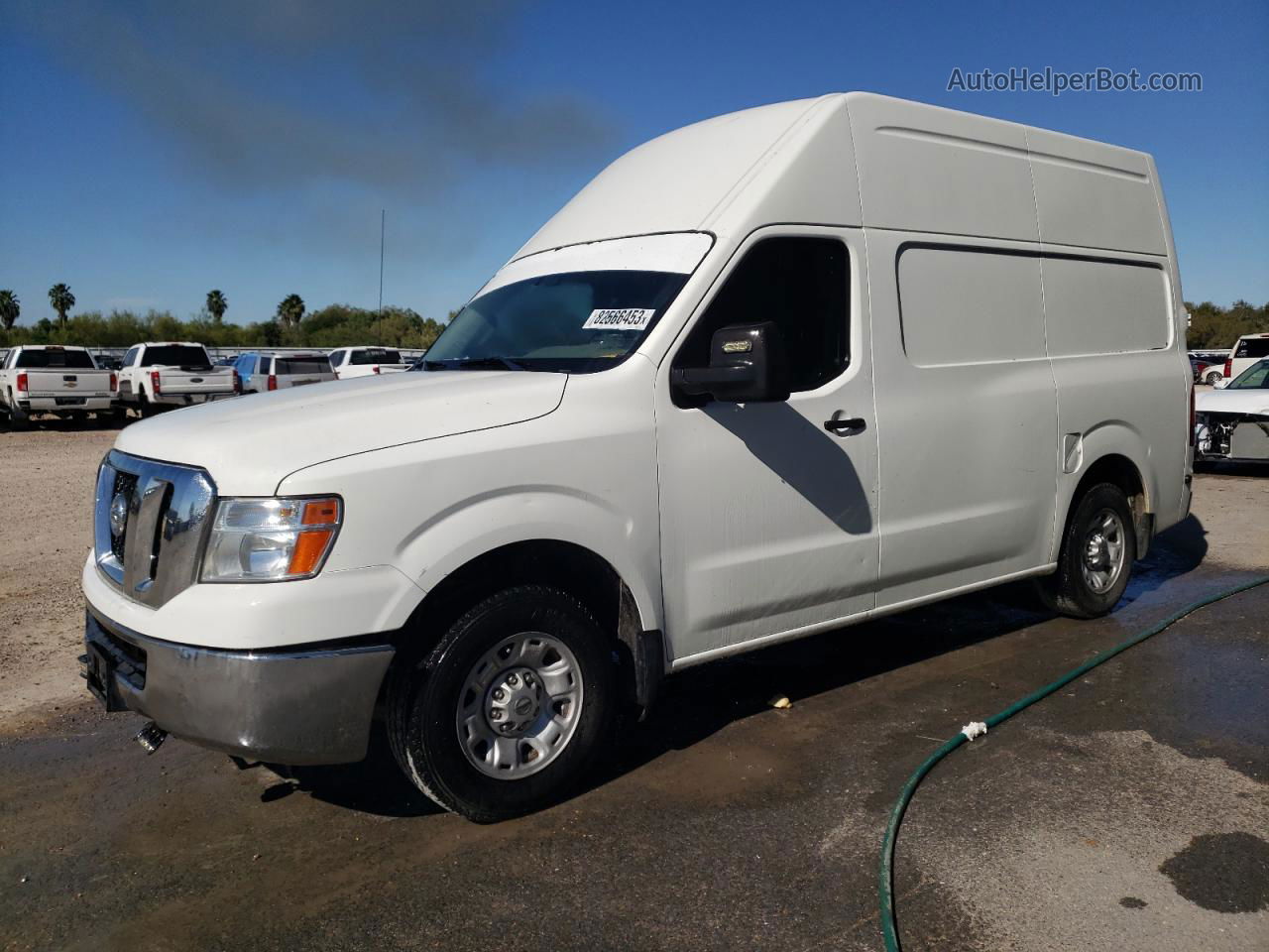 2013 Nissan Nv 2500 White vin: 1N6BF0LY1DN113194