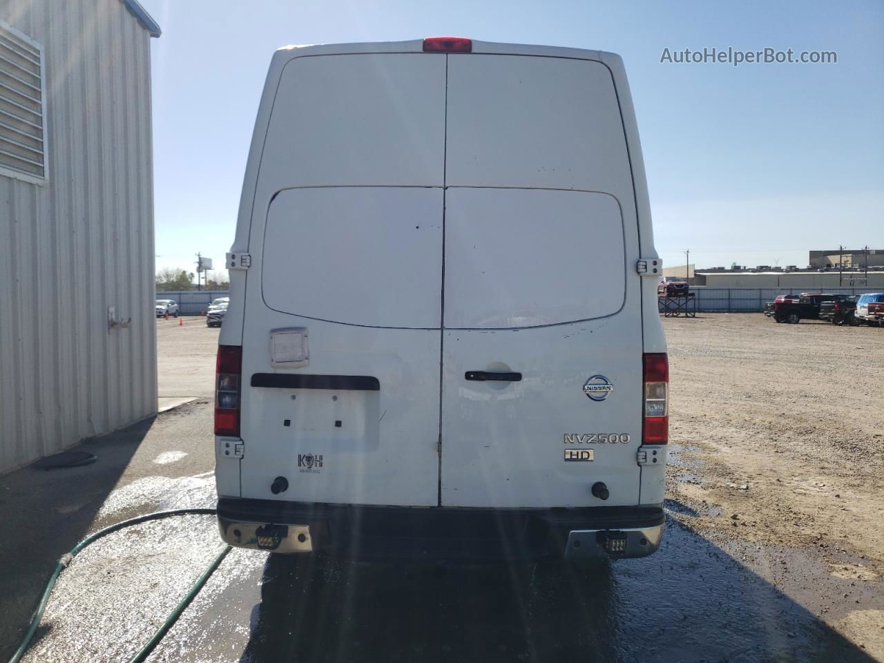 2013 Nissan Nv 2500 White vin: 1N6BF0LY1DN113194