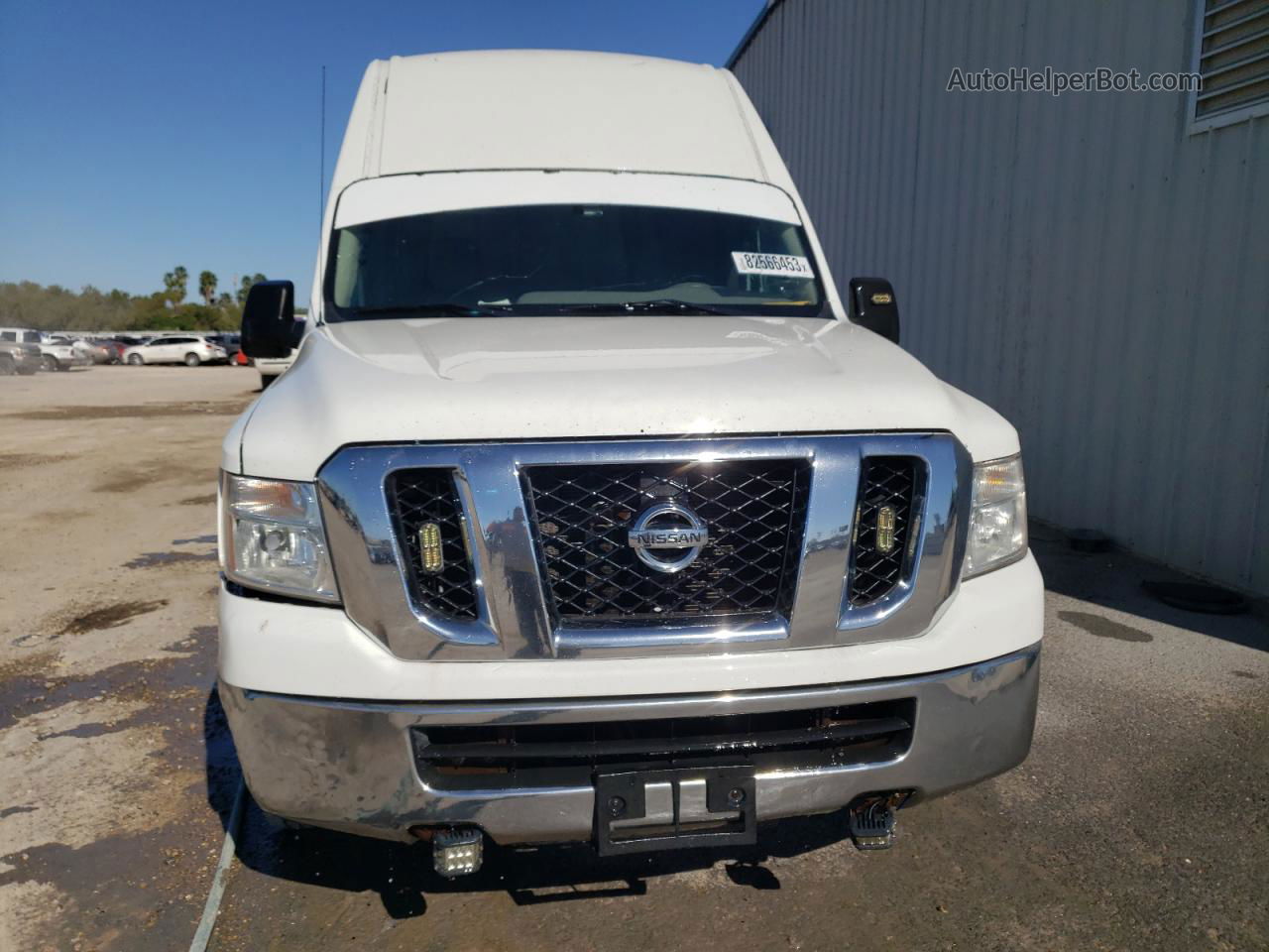 2013 Nissan Nv 2500 White vin: 1N6BF0LY1DN113194