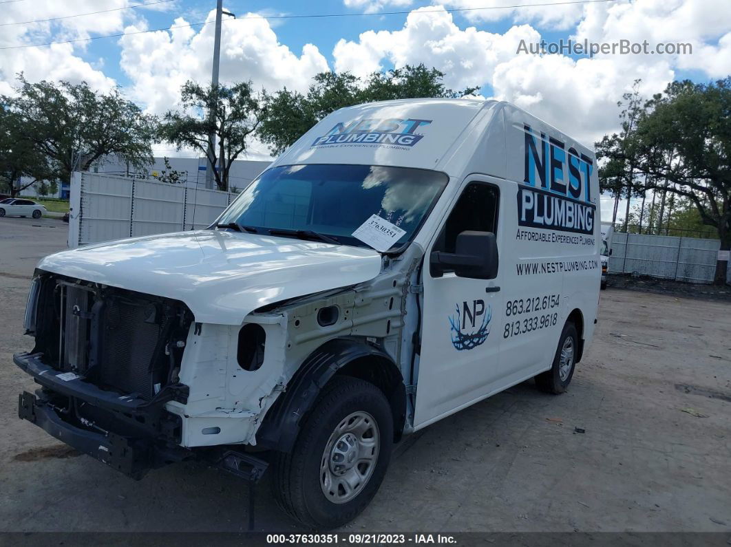 2019 Nissan Nv Cargo Sv White vin: 1N6BF0LY2KN802531